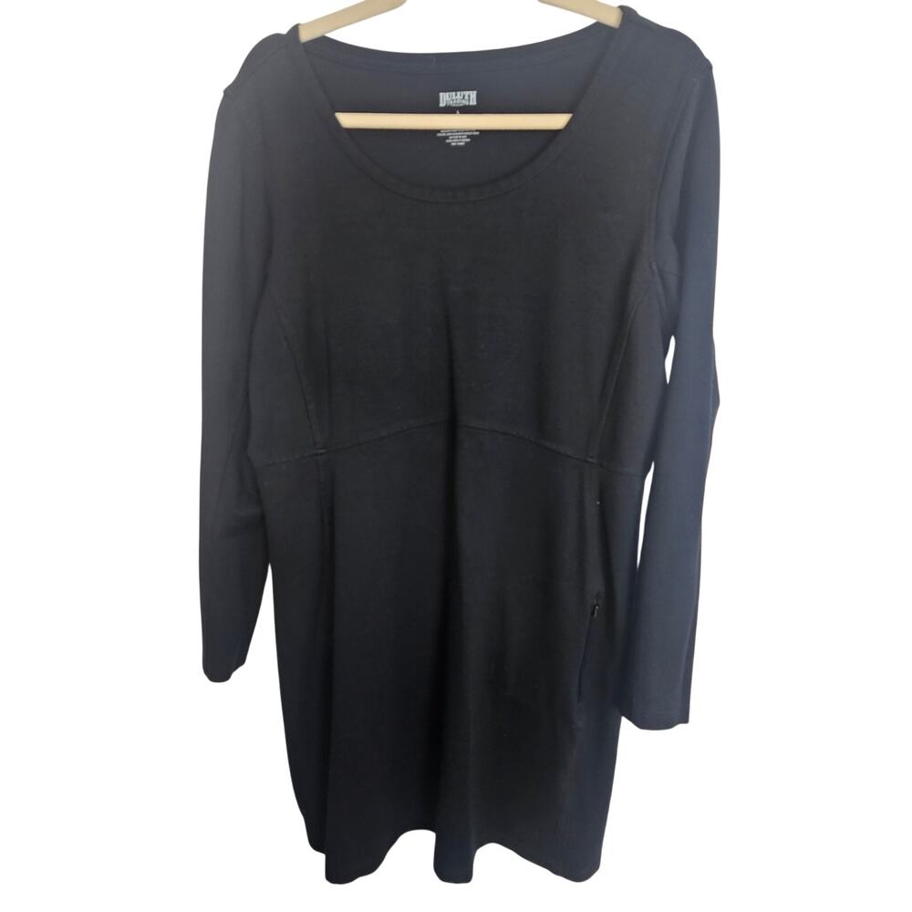 Duluth Trading Co Womens Dress Size L Gorpcore Classic Casual Stretch Minimalist - Picture 1 of 7